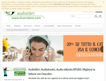 Tablet Screenshot of ilnarratore.com